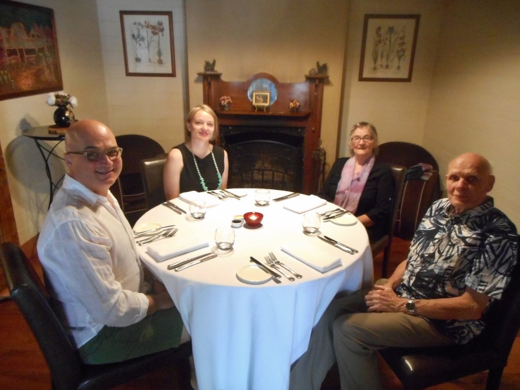 Our table was in a separate small room.