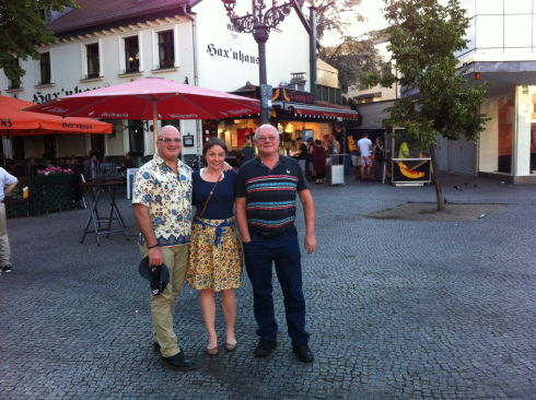 Matthew, Caroline and Martin