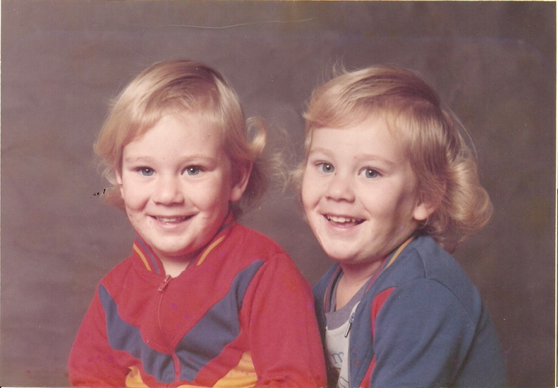 Ryan and Troy in 1981